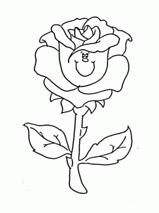free-coloring-flowers-rose_for_students