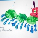 handprint caterpillar craft