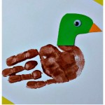 handprint duck craft
