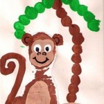 handprint monkey craft