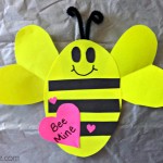 heart bee craft