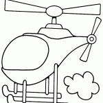 helcopter coloring pages