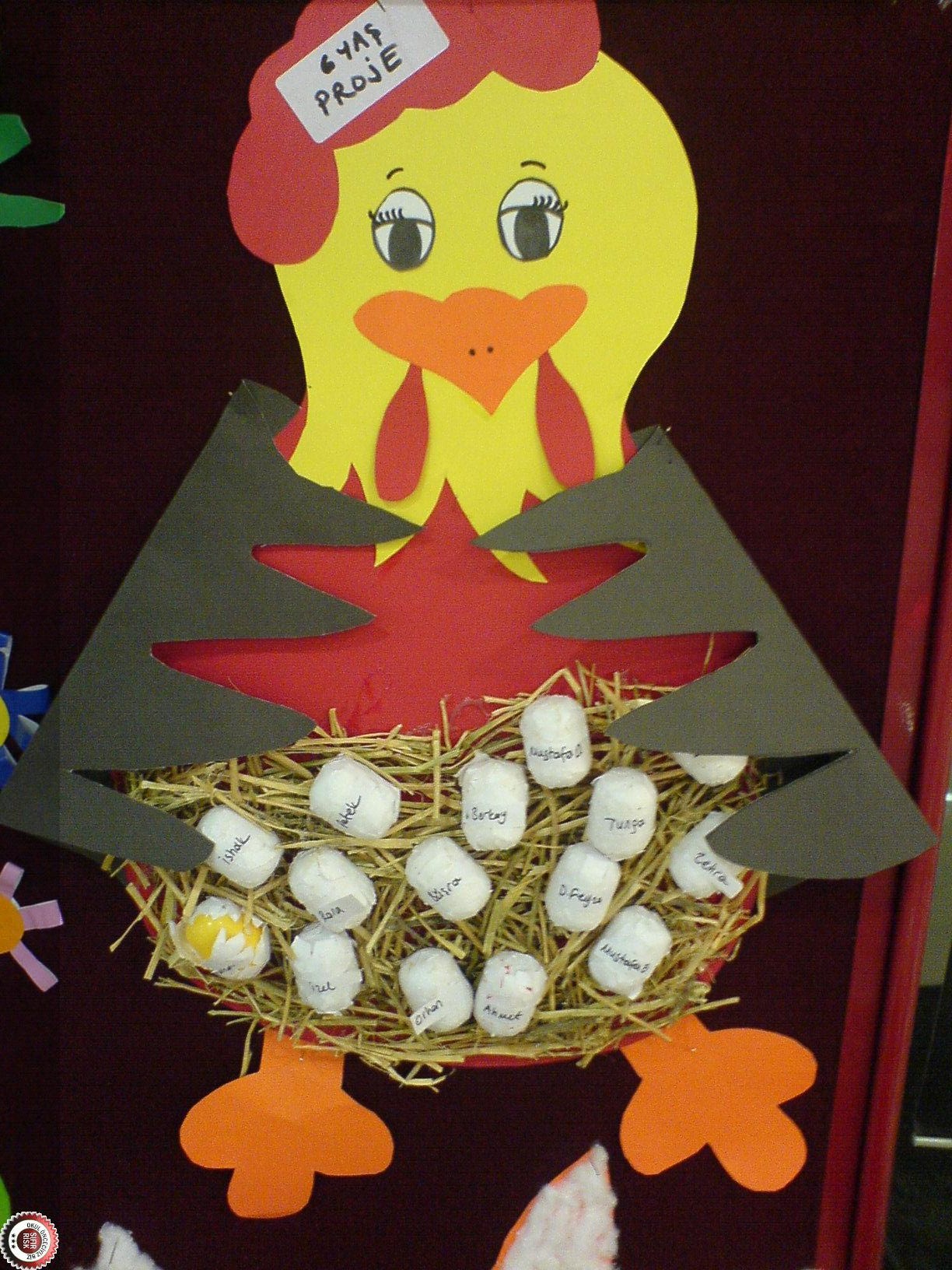 hen craft crafts preschool chicken worksheets toddler comment kindergarten