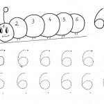 number six 6 tracing and coloring worksheets  (23)