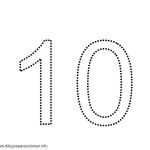 number ten 10 coloring and tracing worksheets  (13)