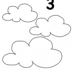 number three coloring and tracing worksheets (39)