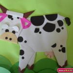 paper cow crafts