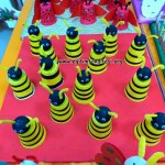 paper cup and ball bee craft