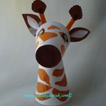 paper cup giraffe