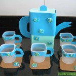paper cup glass craft