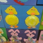 paper plate duck craft