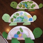 paper plate turtle