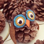pinecone owl craft