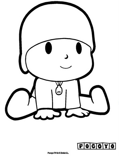 Pocoyo coloring pages | Crafts and Worksheets for Preschool,Toddler and