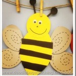 preschool bee craft