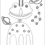 preschool_alien_dot_to_dot_activity_page_ worksheets