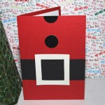 santa card craft