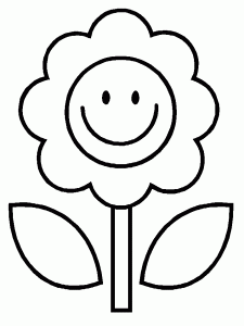 simple_flower_coloring_for_kids