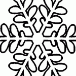 snowflake Coloring Pages