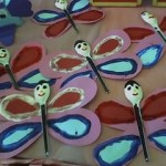 spoon butterfly craft