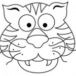 tiger mask coloring page (1)