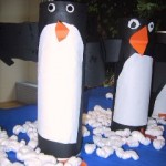 toilet paper roll penguin craft
