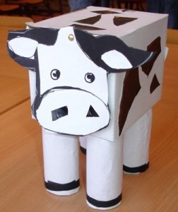3 d cow craft