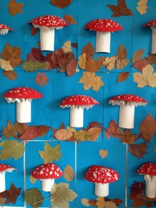 3d mushroom craft