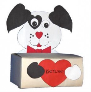 Dog Valentine's Day Mailbox
