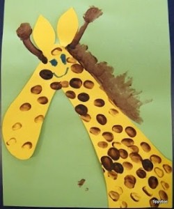 Giraffe craft