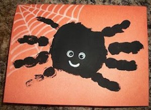 Hand Print Spider