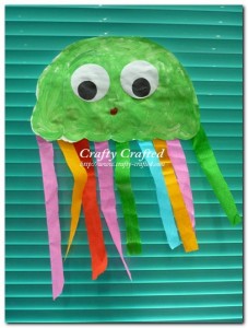 Jellyfish craft for kids