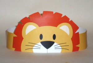 Lion Paper Crown Printable