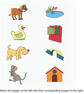 Matching animals to their home worksheet (3)