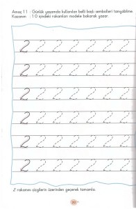 Number 2 Tracing Worksheets For Kindergarten
