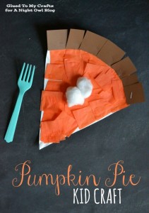 Pumpkin Pie Kids Craft