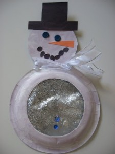 Snow Globe Snowman Craft For Kids