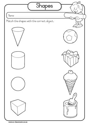 solid shapes crafts and worksheets for preschool toddler and kindergarten