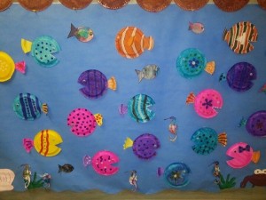 Under the Sea paper plate crafts
