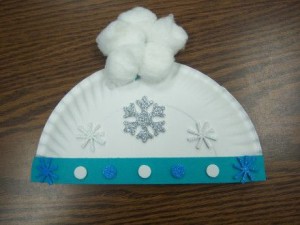 Winter Hat Craft for Kids