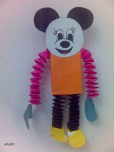 accordion mickey mouse craft