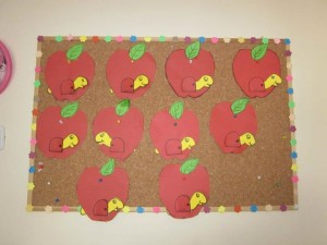 apple craft for kids