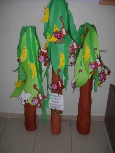 banana tree craft