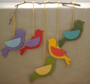 bird mobile craft