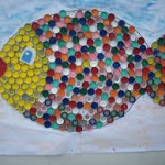 bottle cap fish craft for kids 1