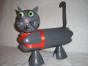 bottle cat craft