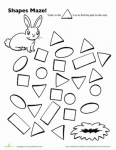 bunny-shape-maze