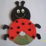 cd lady bug craft (1)