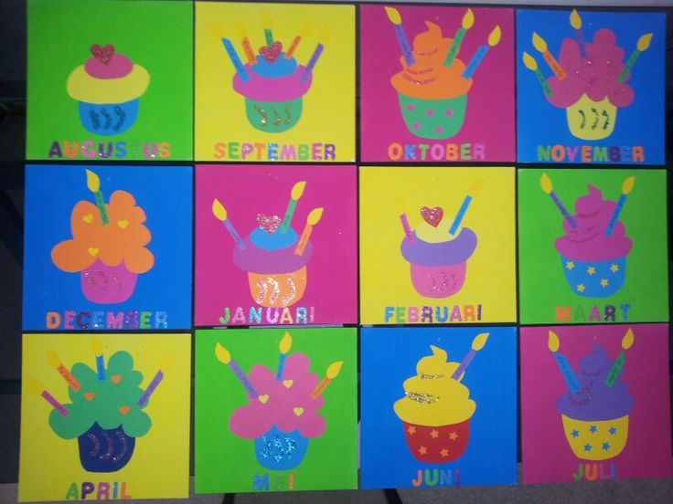 Cupcake and birthday cake craft idea for kids | Crafts and Worksheets