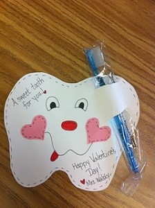 cute craft for Dental Health Month activity